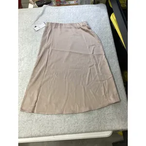 French‎ Connection Womens Beige Satin Midi Slip Skirt XXL NWT 984215106 thumbnail 2