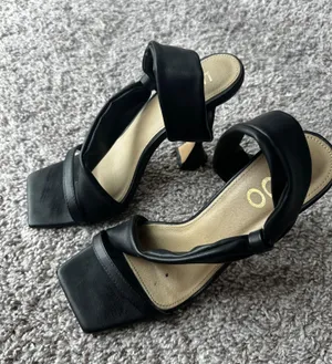 EGO Square Toe Strappy Heels thumbnail 1
