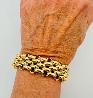 Anne Klein Gold-Tone Chain Bracelet thumbnail 4