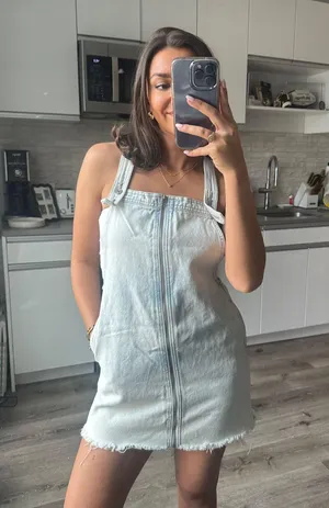 Abercrombie Denim Mini Dress thumbnail 4