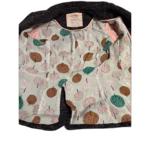 Anthropologie Cartonnier Knit Blazer Jacket – Tree Print Lining – Size XS thumbnail 3