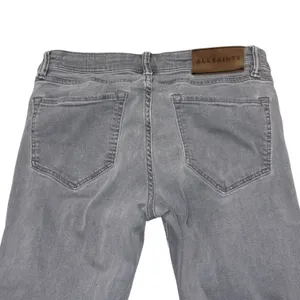 All Saints Mast Fit Gray Denim Skinny Jeans Pants 28 thumbnail 6