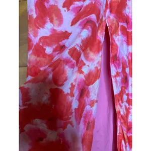 Lulus Chania Pink Multi Abstract Strapless Midi Dess Cruise Resort Party Medium thumbnail 4