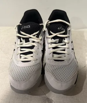 ASICS Women’s White and Black Athletic Volleyball Shoes like new thumbnail 1