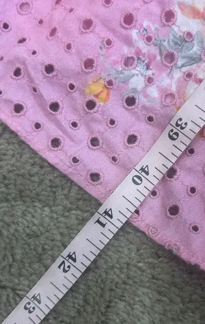 LoveShackFancy Aventi Eyelet Floral Maxi Skirt Pink Parade Romantic Size 10 New thumbnail 7