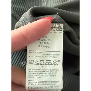 Old Navy Gray Brown Super-Flare Powersoft Ribbed Xtra High-Rise Leggings Sm Tall thumbnail 8