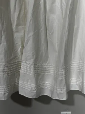 HOUSE OF CB HATTIE White Pin Tuck Cotton Midi Sundress Size XL thumbnail 4