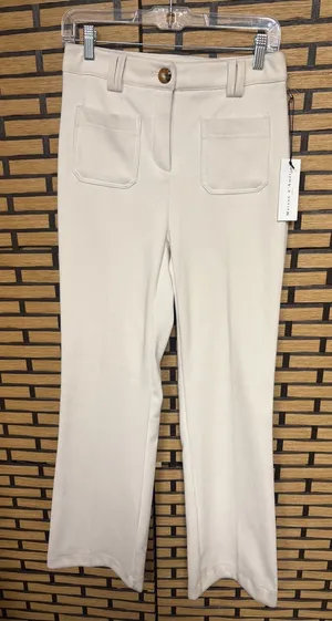 Maison d’ Amelie beige corded pants size 2 thumbnail 1