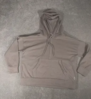 Free People Movement Work It‎ Out Oversized Hoodie Small Gray thumbnail 1