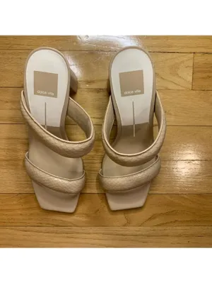 Dolce Vita Pascoe Nude Heeled Sandals - Size 8.5 thumbnail 4