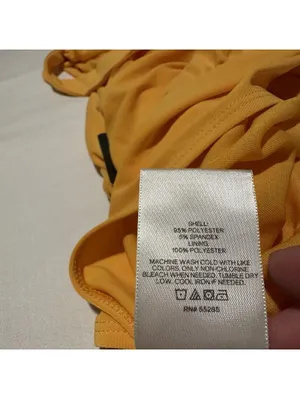 Express Yellow Sleeveless Halter Top Bodysuit Sz L Large $58 thumbnail 11