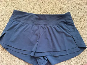CALIA by Carrie Underwood Navy Layered Shorts thumbnail 1