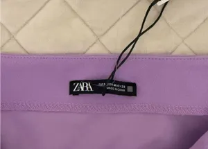 Zara Lilac Mid Rise Mini Skirt thumbnail 4