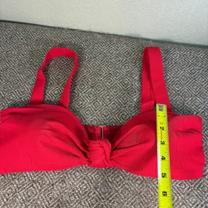 Beach Riot Sophia Knot Front Top Red 14”Laying Fat Across Beach Vacation Sexy thumbnail 8