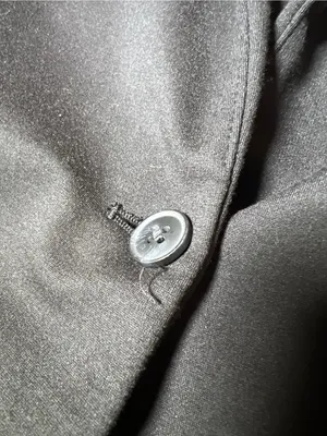 Old Navy Classic Ponte Knit Blazer Black XL thumbnail 10