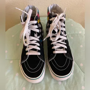 Vans Sk8-Hi Checkered Sneakers Womens size 5.5/ Men’s size 4 thumbnail 2