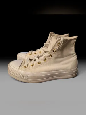 Converse Chuck Taylor All Star Lift Platform High 'Gold' womens 7.5 mens 5.5 thumbnail 2