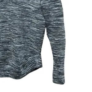 OFFLINE‎ By Aerie Home Stretch Quarter Zip Sweater Black Size Oversized XS thumbnail 6