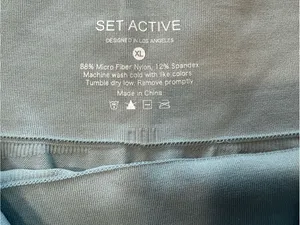 SET Active High Waisted Biker Short Size XL thumbnail 3