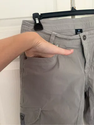 Kuhl Women's Splash 11" Cargo Hiking Shorts Gray Multi Pocket Utility Size 10 thumbnail 7