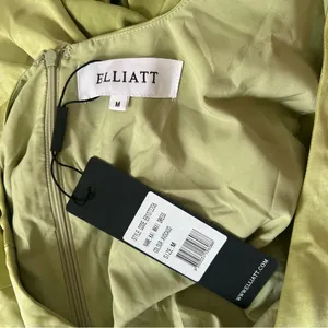 NEW NWT Elliatt Kai Maxi Dress Avocado Green thumbnail 12