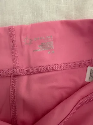 Aerie Pink Biker Shorts thumbnail 3