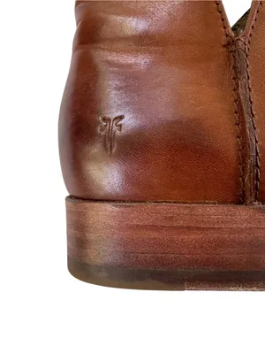 Frye Leather Women's Melissa Shootie Caramel Bootie Ankle Boot Size 8.5 thumbnail 4