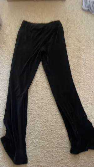 Cat and jack black leggings with a striped texture  thumbnail 3
