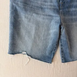 7 For All Mankind Easy James Denim Jorts 32 Y2K Heart Bermuda Shorts thumbnail 5