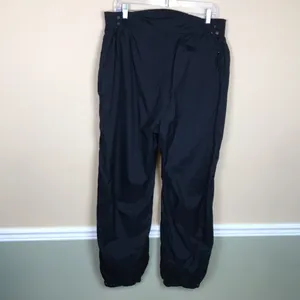 VTG Columbia Women’s Black Nylon Multi-Pocket Adjustable Waist Snow Winter Pants thumbnail 8