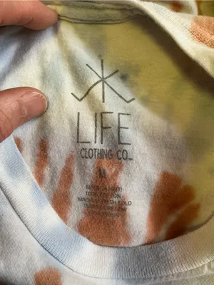 Grateful Dead Quick The Dead Tie Dye Graphic T Shirt Life Clothing Co Large thumbnail 2