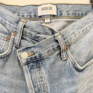 AGOLDE Criss Cross Upsized Jeans size‎ 25 Straight Leg High Rise thumbnail 8