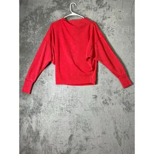 Free People Nikala Ribbed Pullover Slouched Asymmetrical Long Sleeve Casual XS thumbnail 4
