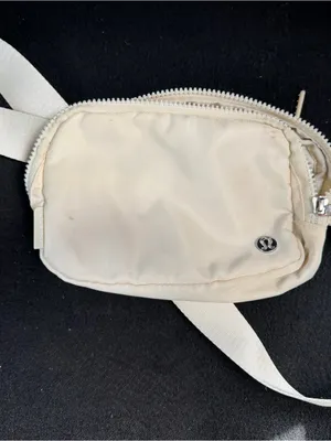 lululemon athletica Cream Belt Bag - Minimal Logo thumbnail 1