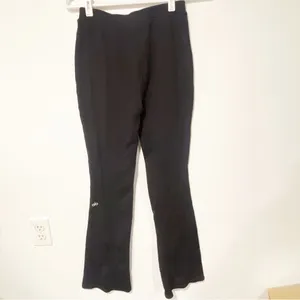 Alo Yoga Size Small‎ Seamless Black Pull On Flare Leg Pull On Yoga Pants thumbnail 5