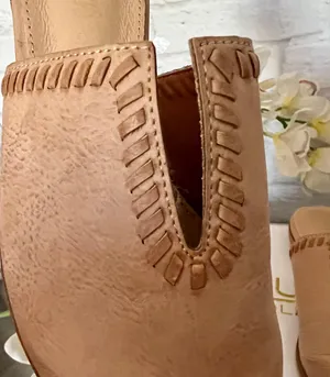 MI,IM Boho Leather Mules thumbnail 4