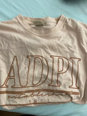 Comfort Colors Alpha Delta Pi T-shirt thumbnail 6