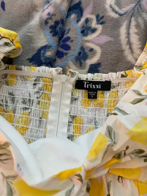 Trixxi Lemon dress thumbnail 2