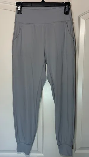 Heynuts Women's High Waisted Align Joggers Athleisure‎ Lounge Pants Gray XS thumbnail 1