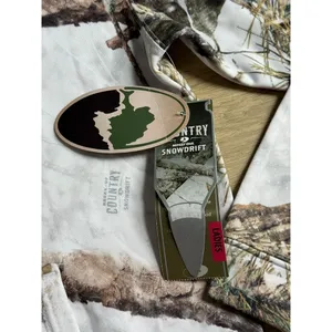 NWT Womens Mossy Oak white camo‎ pullover perfect hoodie outdoor hiking size L thumbnail 6