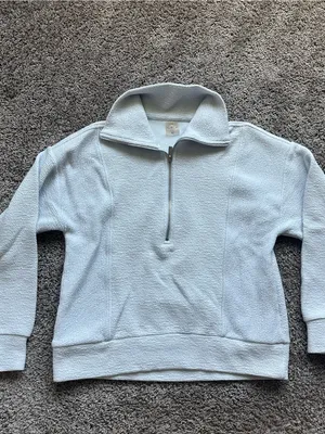 CALIA by Carrie Underwood Light Blue Half-Zip Pullover thumbnail 3