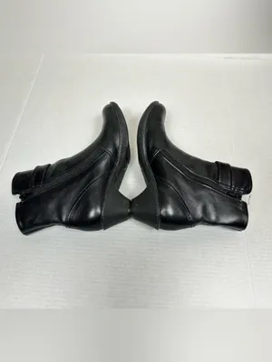 Dansko Mid Calf Leather Heeled Zip-up Boot Size EU 38 - US 7.5/8.0 thumbnail 7