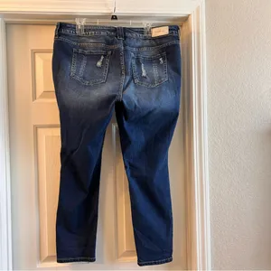 NEW Slink 16 Curvy Distressed Jeans thumbnail 5