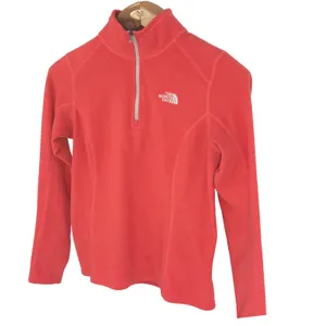 The‎ North Face Fleece 1/4 Zip Pullover Salmon Women S thumbnail 2