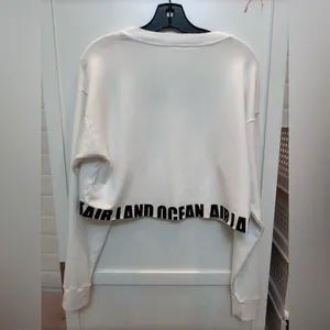 Alo yoga Air Land Ocean Crew Pullover - white thumbnail 3