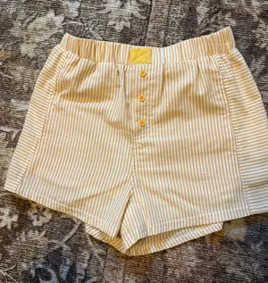 Striped boxer shorts boutique Yellow thumbnail 1