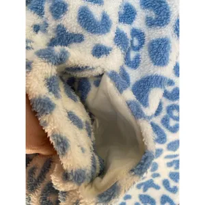 Heathmoor Leopard Print Pullover Coastal Fluffy Cozy Fuzzy Fleece Y2K Boho Cute‎ thumbnail 6
