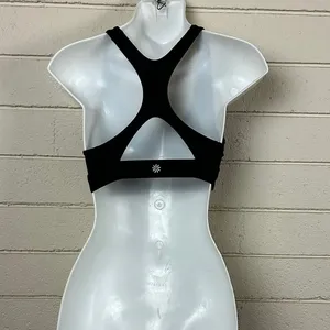Athleta Black Sports Bra size XS thumbnail 3