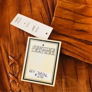 Mythology Genuine Leather Jacket Sienna Lace-Up Details Size 4 NWT thumbnail 11