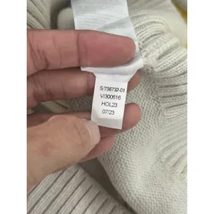 Banana Republic Ivory Crew Neck Raglan Sweater HOL23 736732-01‎ Womens Large thumbnail 7